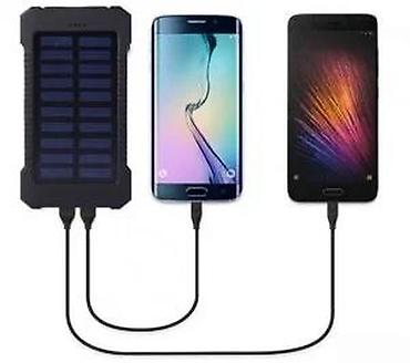 Eksterne baterije: Solarni power bank sa solarnim panelom visokog stepena efikasnosti – — 18