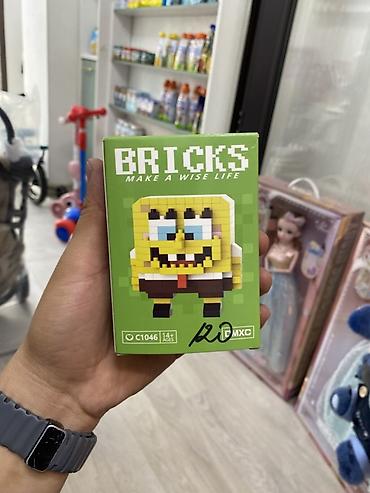 Конструктор BRICKS «SpongeBob» (наноблоки) - Серия: BRICKS — Make a