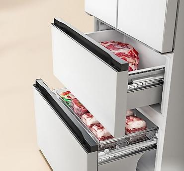 mini refrigerator: Холодильник Xiaomi, Новый, Многодверный, No frost, 654 * 1912 * 600 — 3