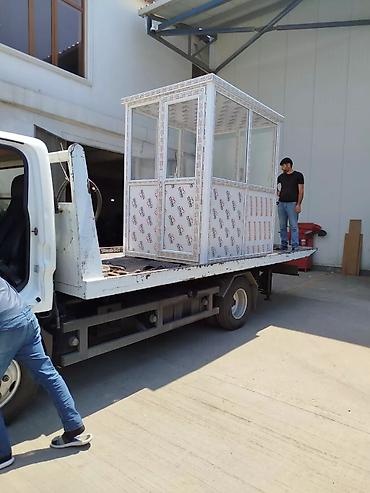 Butkalar, köşklar: Mühafizə BUTKASI. AĞ. QARA. ANTRASİT GREY. ŞÜŞƏLİ. PLASTİK — 14