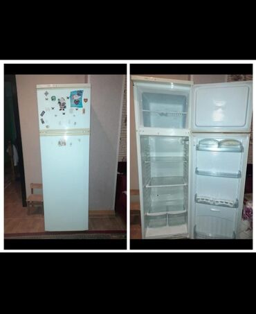 норд бенц: Б/у Side-By-Side (двухдверный) цвет - Белый холодильник Nord