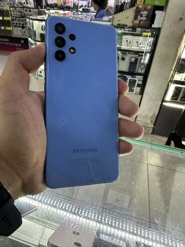 raspberry pi 4: Samsung Galaxy A32, Колдонулган, түсү - Көгүлтүр