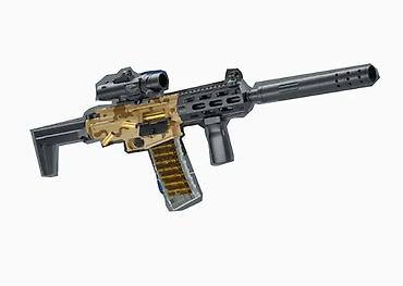 toy gulləri: Nerf Silah M416 – Binokl və Tutacaq, Şəffaf Daraqlı M416 modeli — 1