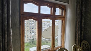 оконные рамы бу: İşlənmiş Taxta pəncərə, Еni: 128 sm, Uzunluğu: 212 sm