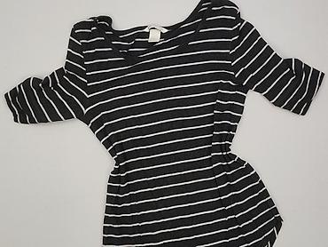 czarne t shirty basic: H&M Basic, Bluzka damska, rozmiar XS — 1