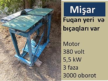 PVC dəzgahları: Vatsap var. Təcili satıram,yer tutur. Motor 5,5 — 4