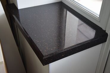 Фасадные гранитные плитки: Размер: Другой размер мм, Черный, Бесплатный выезд, Установка — 10