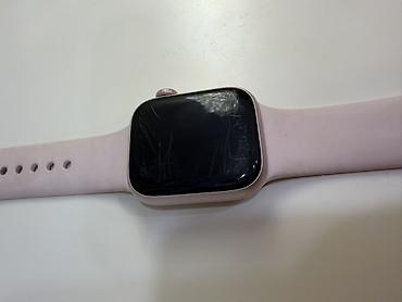 Apple Watch: Смарт‑часы Apple Watch 9 серия в розовом/светло‑розовом цвете корпуса — 3