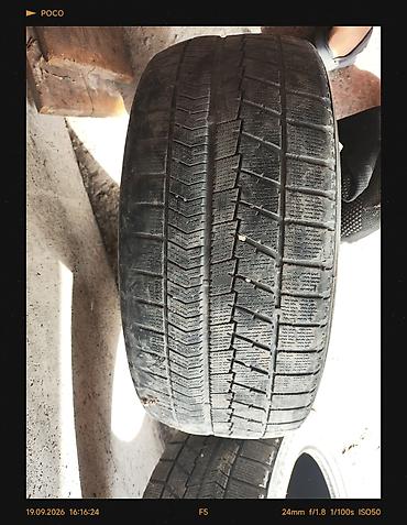 124 2 2: Шины 215 / 50 / R 17, Зима, Б/у, Легковые, Япония, Bridgestone — 7