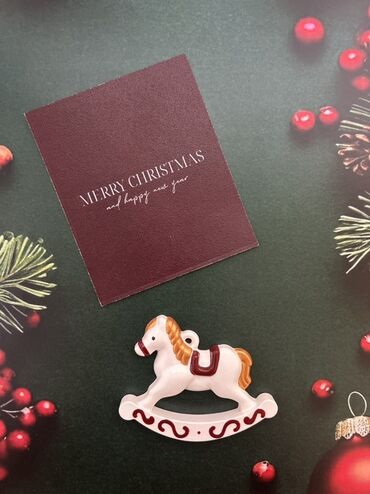 Yeni il oyuncaqları və bəzəkləri: Yeni il və Milad üçün dekorativ asılqan fiqurlar dəsti - Mövzu: Milad — 17