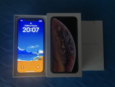 ayfon zengi: IPhone Xs, 64 GB, Qızılı, Face ID, Simsiz şarj