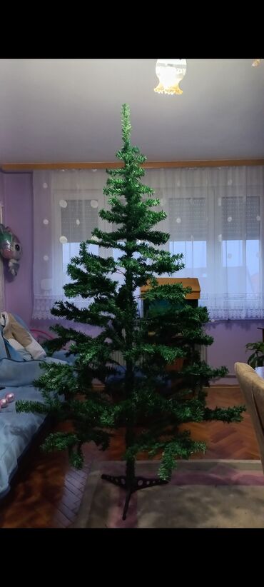 Praznična dekoracija: Jelka, bоја - Zelena, Novo — 2