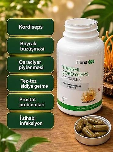 Vitaminlər və BAƏ: " Kordiseps " - Tərkibi:Himalay dağlarından yığılan Alman — 1