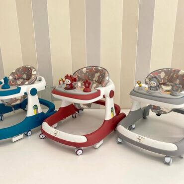 Gəzinti arabaları: 🚼 Yeni Nəsil Baby Walker! 🤩👌🏻 ✨ 3 rəng seçimi: 💙 Göy | ❤️ Qırmızı | 🩶