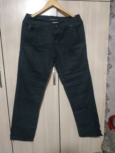 мужские брюки nike: Брюки XS (EU 34), XL (EU 42), цвет - Черный