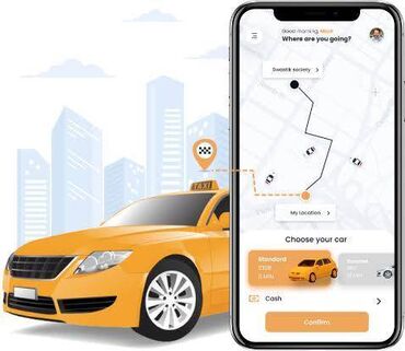 Sifarişlə əl işləri: Taksi̇ şi̇rkəti̇ üçün mobi̇l program zəng i̇lə si̇fari̇ş göndərmə