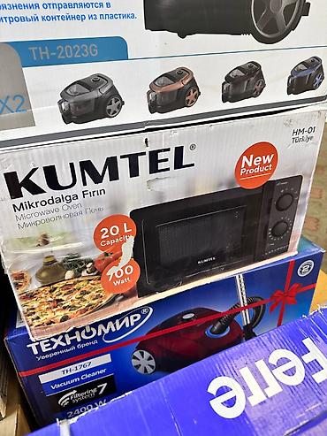 Техника для кухни: Микроволновая печь KUMTEL HM-01 (Türkiye) - Объем: 20 л - Мощность — 1