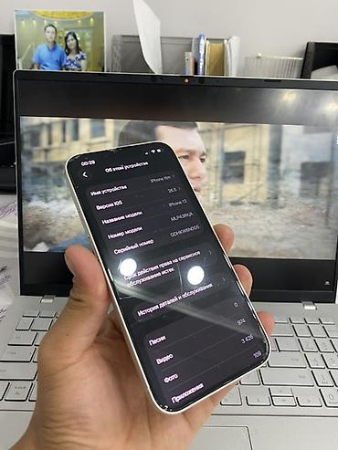 6 iphone 6: IPhone 13, Б/у, 256 ГБ, Старлайт, Зарядное устройство, Защитное стекло, Чехол, 89 % — 2