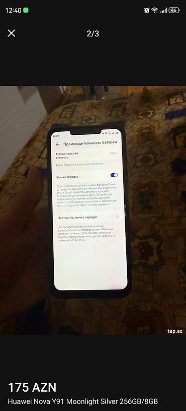 redmi 3 s: Huawei nova Y91, 256 GB, rəng - Gümüşü — 1