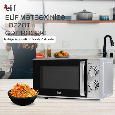 mikravalnovka: Mikrodalğalı soba Elif, Ayrıca dayanan, Mikrodalğalar ilə, Yeni