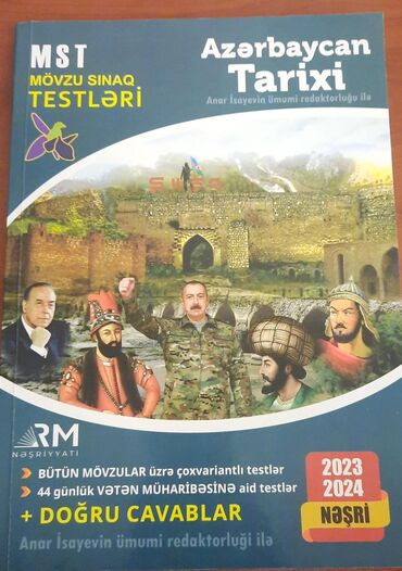 Saturn: MST Mövzu Sınaq Testləri Azərbaycan və Ümumi Tarix (2023–2024 nəşri)