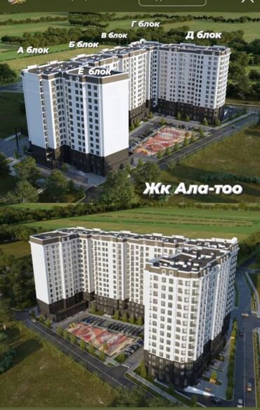купить квартиру в рассрочку без первоначального взноса: 1 бөлмө, 35 кв. м, Элитка, 7 кабат, Дизайнердик ремонт