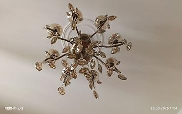 mişura işıq: Çılçıraq, 8 lampa, Metal — 1