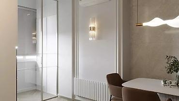 Фасадные сэндвич панели: Декоративные стеновые панели с молдингами и вставками - Оформление — 29