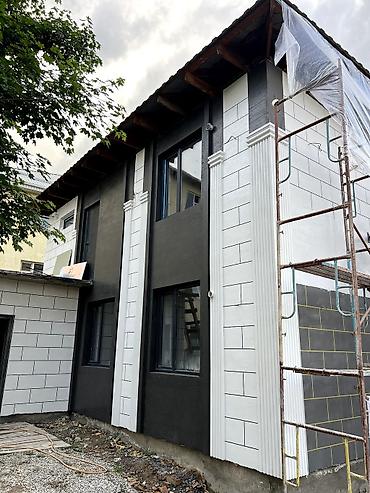 Фасадные работы: Фасадный декор | Жидкий травертин | Базальт Больше 6 лет опыта — 6