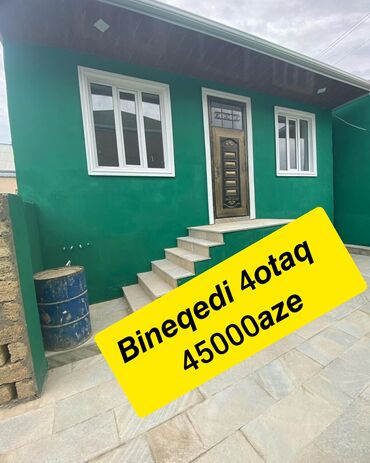 4 faizli ipoteka evler: Binəqədi qəs. 4 otaqlı, 90 kv. m, Yeni təmirli