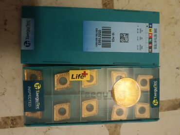 Digər alətlər: Torna və frezə üçün kəsici lövhəciklər (karbid insertlər) komplekti - — 16