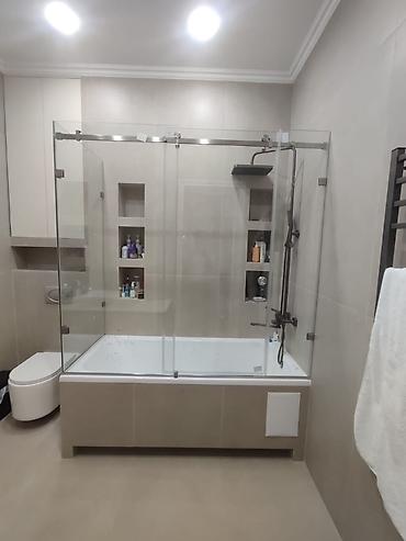 Душевые перегородки и ограждения: 🚿 Душевые перегородки из закаленного стекла 8 мм купить по низким — 7