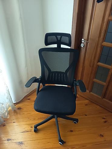 laminant mebel: İşlənmiş, Təkərli, Qolları tənzimlənir, Parça — 1