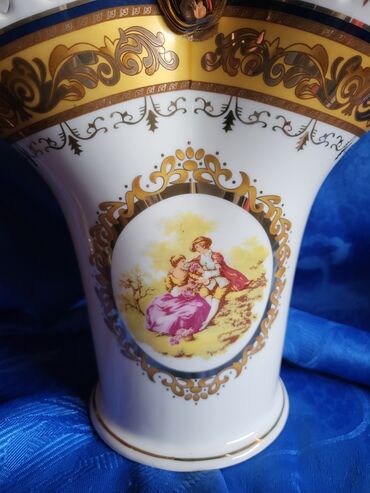 Ostali kućni dekor: Vaza,korpa nova vintaz Lordshade porcelan. Perfektan profesionalni — 10