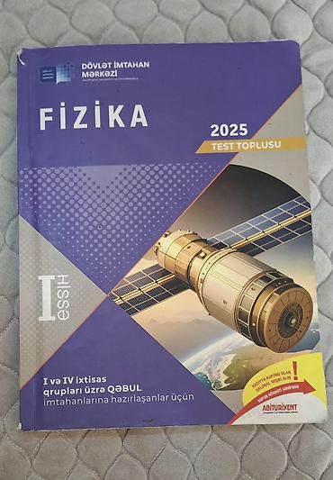 Məhsul: Fizika 2025 – Test Toplusu (I hissə) Təsvir: - lalafo.az -da Məhsul: Fizika 2025 – Test Toplusu (I hissə) Təsvir: -