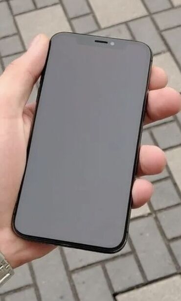 balaca akumlyator: IPhone X, 64 ГБ, Черный, Отпечаток пальца, Face ID