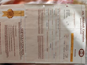 oro 24k inox 1810: AMC Besteck “Gold 70 TLG Noblesse” – set escajga sa pozlatom 23/24 — 2