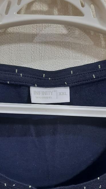 t shirt: Qadın T‑şörtü – Infinity Woman, XXL - Rəng: tünd göy (lacivərt) - — 3