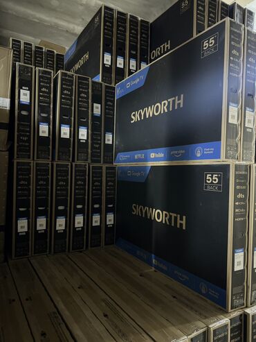 Телевизоры: Телик Телевизор skyworth 55Q66G матовый экран диагональ 140 см 55" 4k — 8