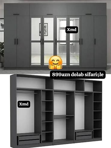 Dolablar: Dolab yeni qarderob paltar dolabı güzgülü — 1