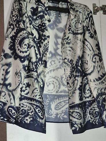 Kişi geyimləri: Polo köynək, Zara, S, rəng - Ağ — 3