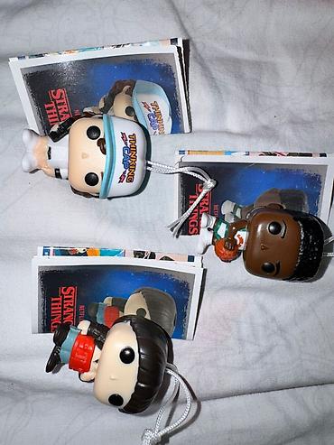 stranger things kinder: Stranger Things temalı Funko miniatür asqılar dəsti i - Persajlar — 1