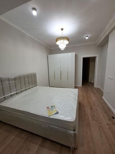 южные микрорайоны: 3 бөлмө, 81 кв. м, Элитка, 2 кабат, Евроремонт