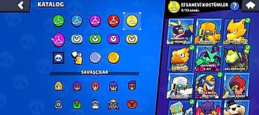 gta 5 kaset: Brawl Stars oyun hesabı – yüksək trofey və zəngin kosmetik kolleksiya — 4