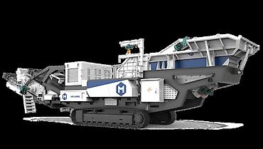 Мобильная ударная дробилка APY2-F Мобильная дробильная установка на