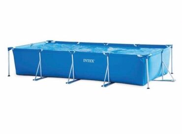 hovuz: İntex Hovuz karkas düzbucaq formada.ölçü 300×200×75sm.bütün ölçülərdə