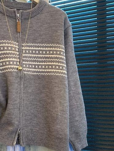 half zip: Кардиган, Пряжа, Средняя модель, Осень-весна, Вязаная модель — 2