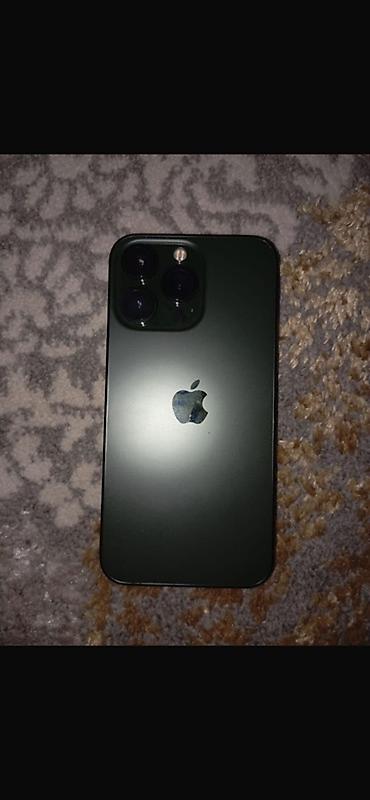 Техника и электроника: IPhone 13 Pro, Б/у, 256 ГБ, Alpine Green, Зарядное устройство, Чехол, Кабель, 94 % — 1