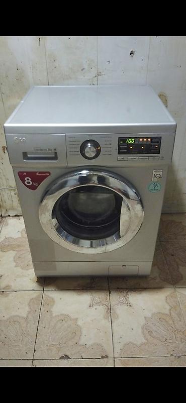Paltaryuyan maşın LG, 8 kq, İşlənmiş, Avtomat, Qurutma var, Ödənişli çatdırılma lalafo.az -da Paltaryuyan maşın LG, 8 kq, İşlənmiş, Avtomat, Qurutma var, Ödənişli çatdırılma