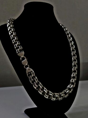 Серебряные цепочки: Серебряная цепь «Рамзес» 140 гр, 60 см Ручная работа, серебро 925 — 40